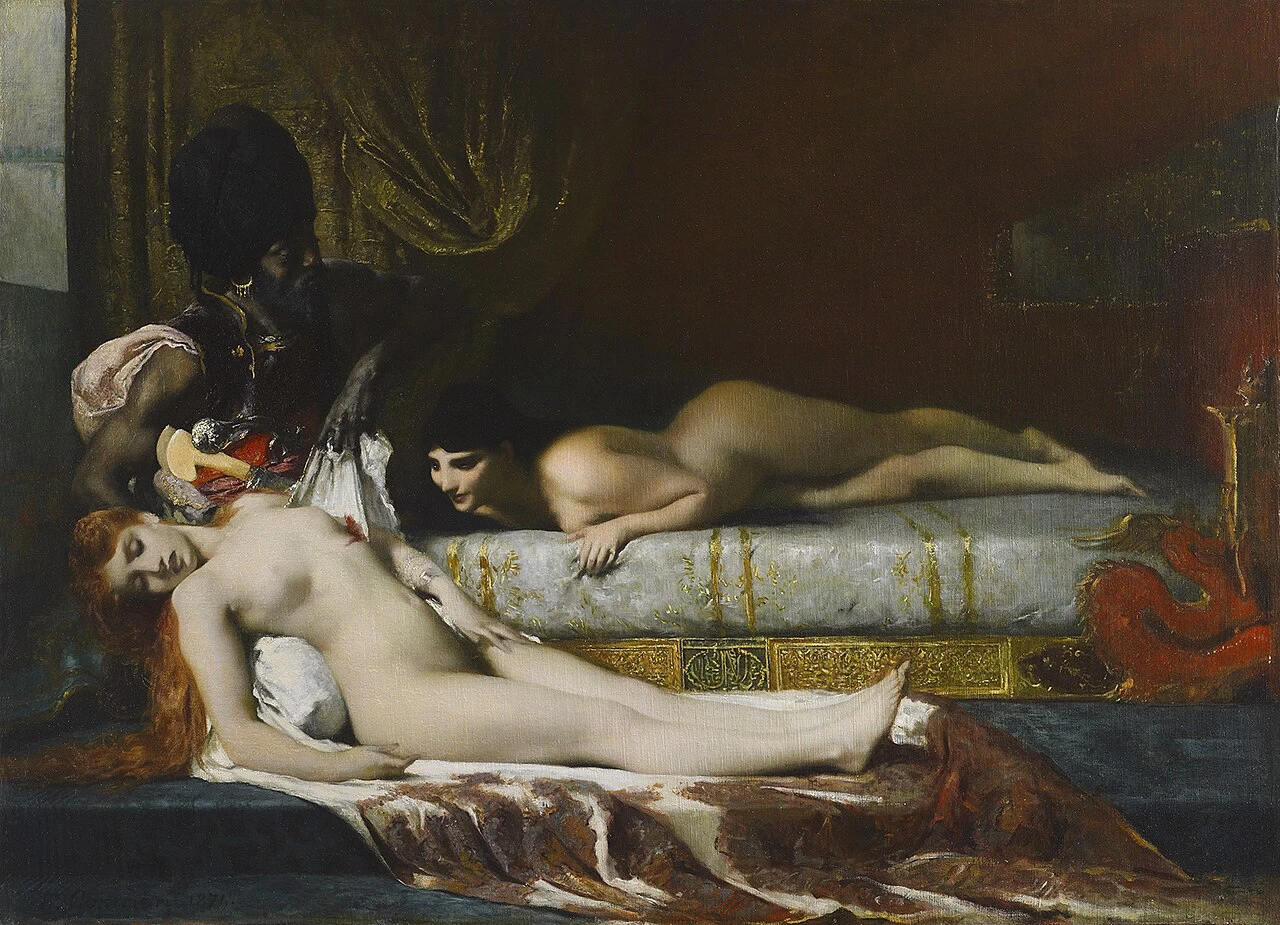 Morte nel serraglio - Musée des beaux, arts et d'archéologie de Besançon